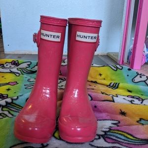 Hunter boots toddler girls